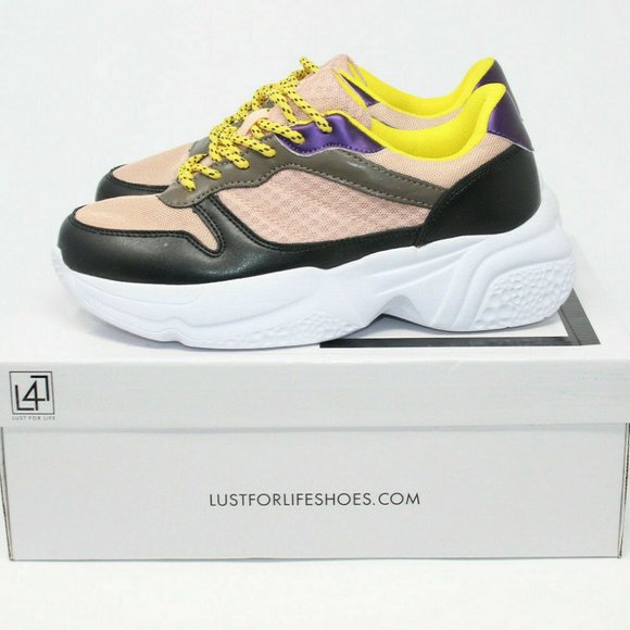 LFL Lust For Life Women's Blush Multi Sneakers - Picture 7 of 12
